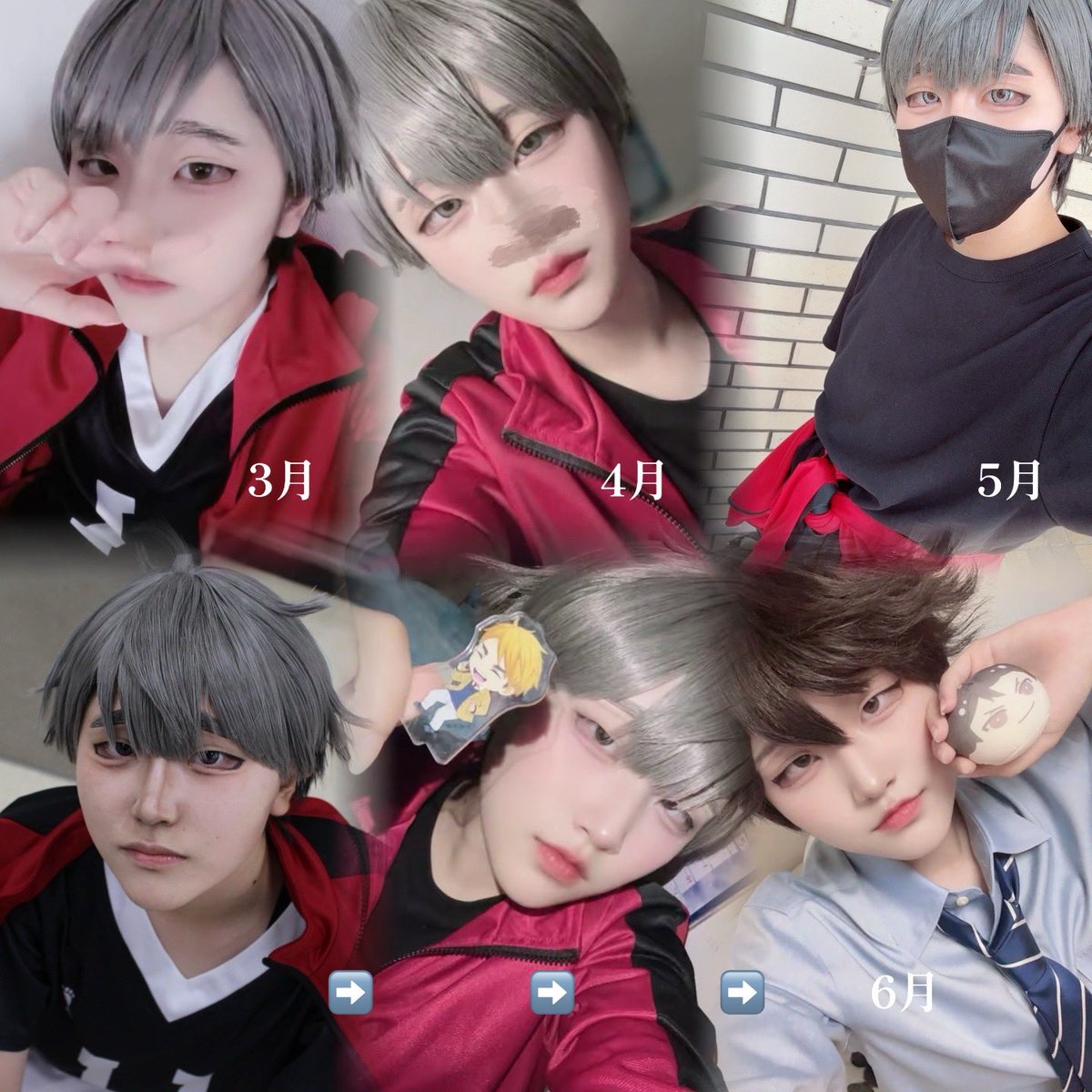 _thyam_10's tweet photo. 上半期コスまとめ‼️‼️‼️‼️
5/6 ｵｻﾑくんで金欠を感じる
滑り込みｵｲｶﾜさんでしたᐡ ̳ᴗ ̫ ᴗ ̳ᐡ💭 https://t.co/paSG4qcawR