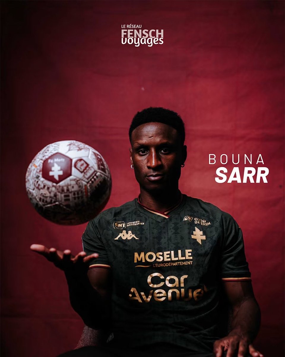 vsdbuzz's tweet photo. 𝗕𝗼𝘂𝗻𝗮 𝗦𝗮𝗿𝗿 prolonge l'aventure.

L'international sénégalais est désormais lié au 𝗙𝗖 𝗠𝗲𝘁𝘇 jusqu'en juin 2028 🤩 https://t.co/Bzdd8T0FYP