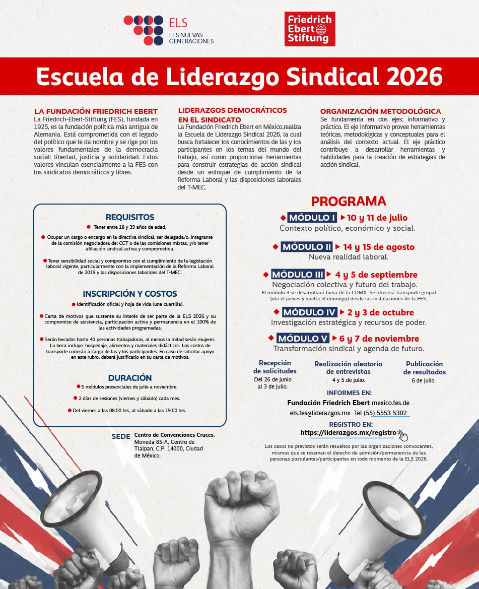 Friedrich-Ebert-Stiftung en México tweet media