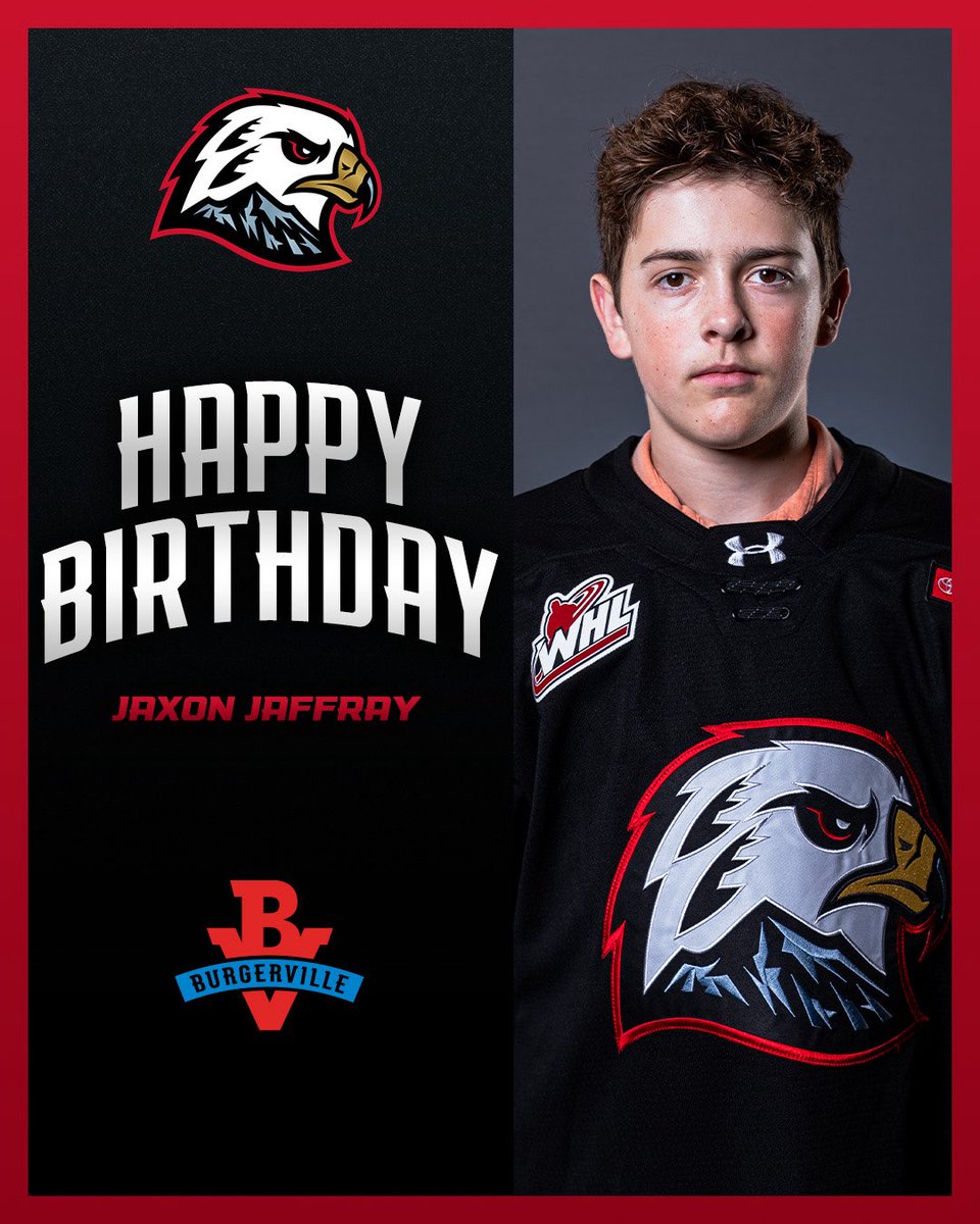 pdxwinterhawks's tweet photo. Happy birthday to Winterhawks prospect Jaxon Jaffray!🥳

Burgerville is celebrating birthdays with burgers, shakes &amp; fries for 65 years! https://t.co/sAmwG57vBL
