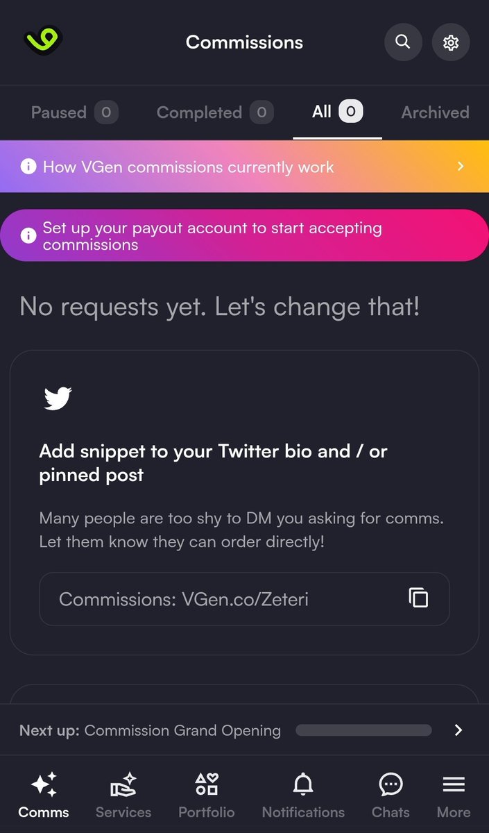 Zeteri_'s tweet photo. @_VGen_ I'd like to offer my 1mil Badge!! I just acquired a VGen code yesterday and am looking forward to what's to come. 💚💚 https://t.co/ZSaJLf2KvM