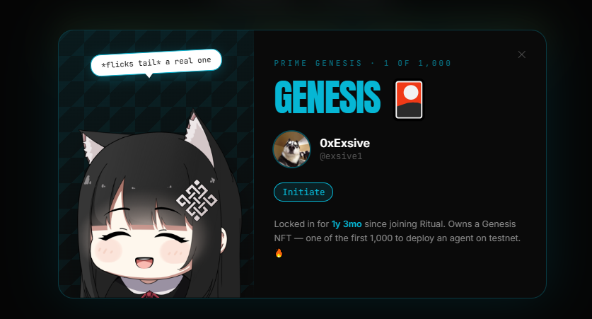 sive_ex's tweet photo. Finally, I've just claimed my Genesis https://t.co/54kYOQLhEF