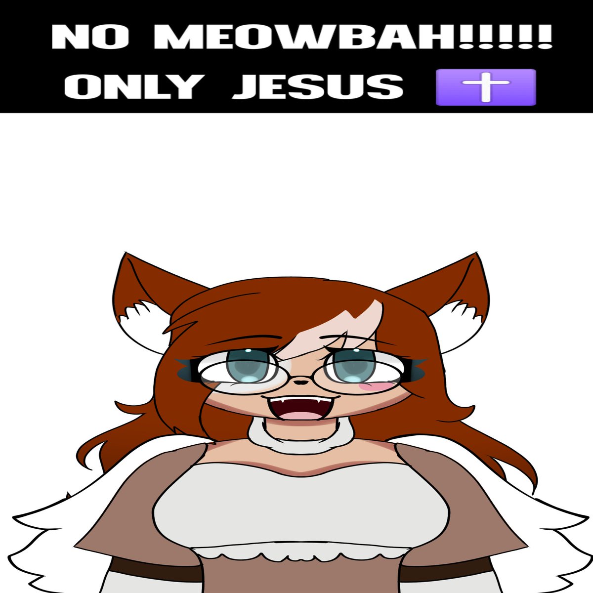 wafflechanofcc's tweet photo. ❌ DON'T APPROVE MEOWISM IN YOUR LIFE❌
--------------
✝️APPROVE JESUS IN YOUR LIFE!!✝️ https://t.co/zzva1VKYHg
