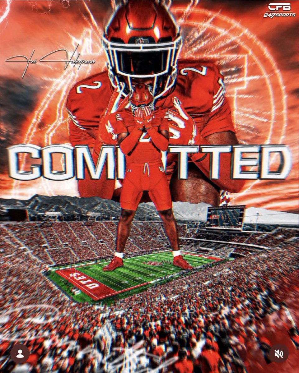 taraagardiner's tweet photo. Utah adds another playmaker to its 2027 class. 🔴⚪️

3⭐️ LB Fui Vakapuna is headed to Salt Lake City after totaling 57 tackles, 5 TFL, 1 sack, and an INT as a junior. The Utes continue to stack talent on defense. #GoUtes https://t.co/nXoGNAcvvw