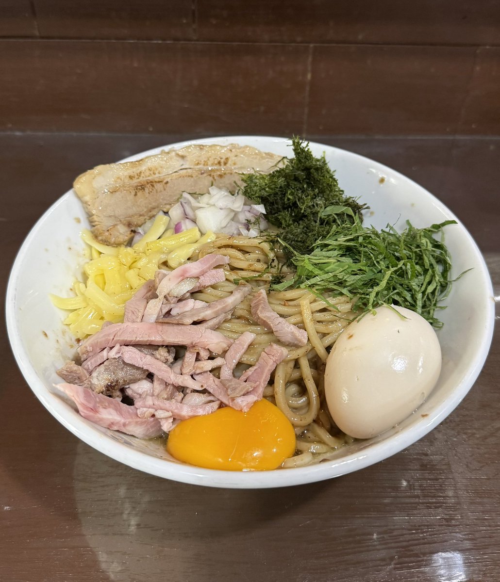 AkachanGold's tweet photo. #らあめん鬼ぼし@岡山奉還町
イカ煮干しのパスタ🍜  5-6月の限定
2ヶ月間 楽しませて頂きました ありがとう！ めちゃめちゃ 美味しかったんﾔｶﾗ😆 https://t.co/ouEDk699rE