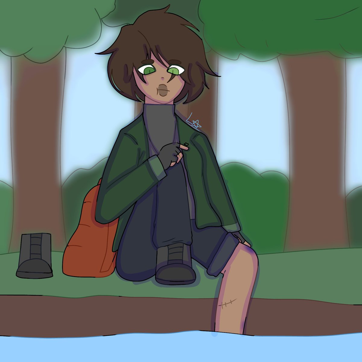 Larry_Mi140's tweet photo. Minha oc de novo $SFA #Sfacomic #Famintoporatenção #Sfafanart https://t.co/YrBhiGFgYX