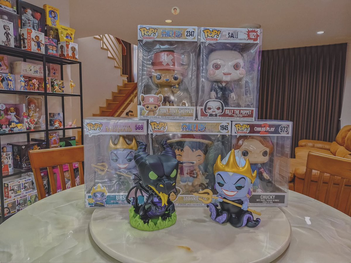 mode_horror's tweet photo. แก๊งค์ 10นิ้ว...funko นี่เก็บเล่นๆ ไปๆ มาๆ เกือบจะ 100กล่องแล้วตอนนี้ 😅😅😅😅 https://t.co/gr5jbrltsE