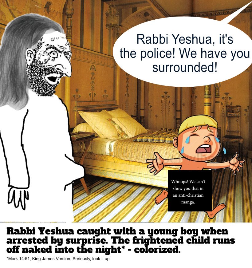 Siecheilv2's tweet photo. @Protestia i can think of a few mandatory bible verses https://t.co/COlzRUwTfx