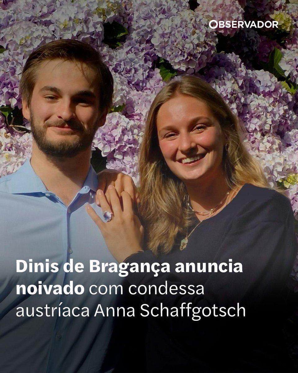observadorpt's tweet photo. O anúncio foi partilhado esta terça-feira à noite. Dinis de Bragança vai casar-se com Anna Schaffgotsch, que está a estagiar em Lisboa.

Saiba mais no link nos comentários.

#Casamento #Lifestyle #Sociedade https://t.co/2LQLVwCT2t
