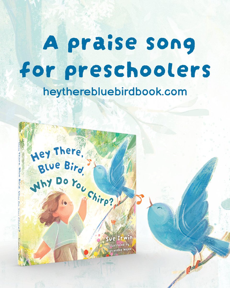SueIrwinWrites's tweet photo. I was so happy to chat with @Write2Ignite about HEY THERE, BLUE BIRD (illustrations by @a_wajda_illo). Check out the interview for info on how you could win a giveaway! #amwriting #fiction #Christian #kidlit #boardbooks @BHpub ❤️🐦📚https://t.co/vPTnE8qrEk https://t.co/rmKYlj6HGE