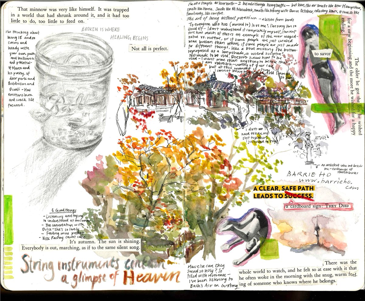 sha_zng's tweet photo. the best decision i have made is to carry around a sketchbook, always

bc it means all the wonder and fear and beauty i have experienced in the last decade has a home https://t.co/6nby2g4esa