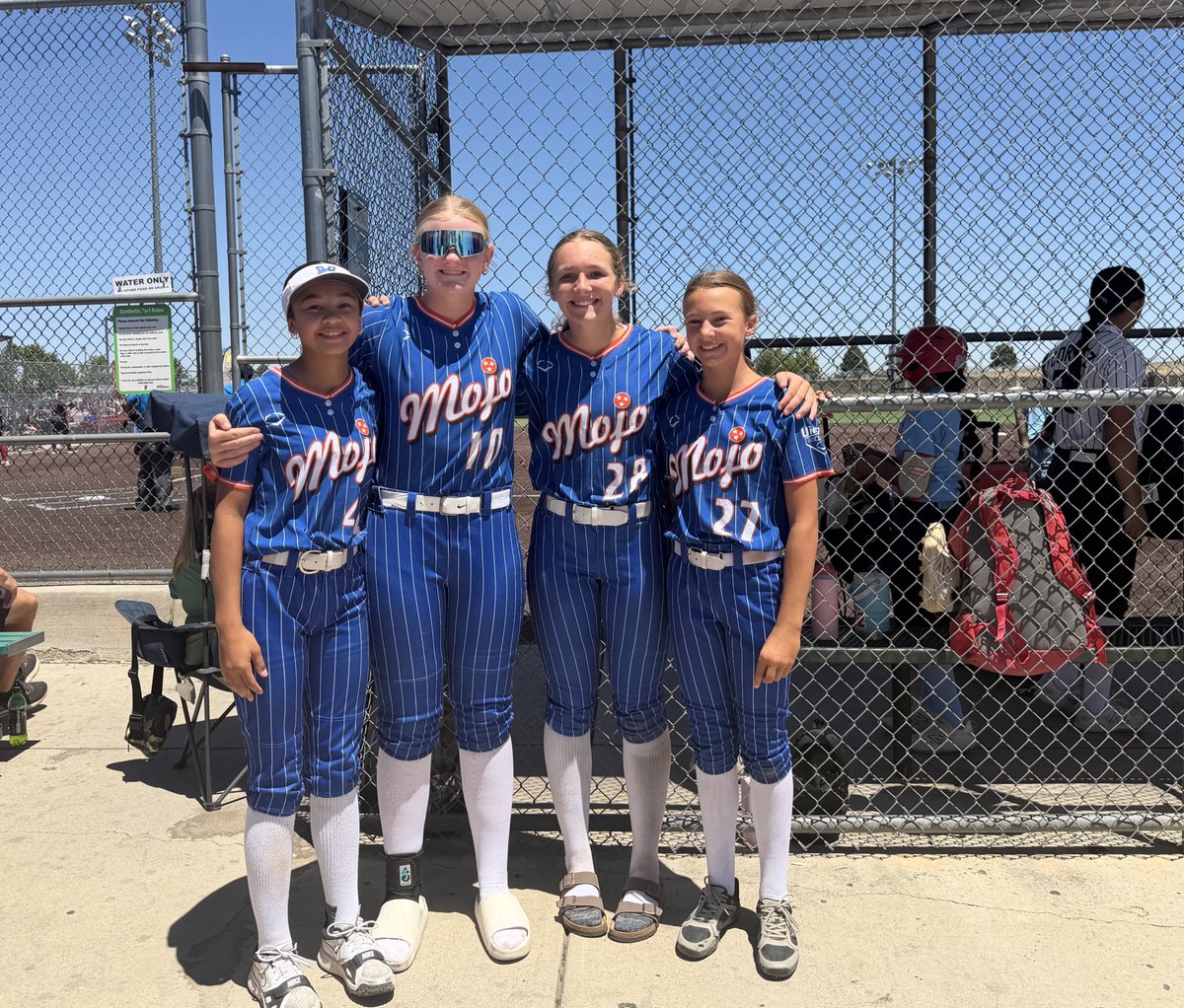 BrooklynHart42's tweet photo. Had a fun day with the 12u All Star Games out in CO Springs, gearing up for power pool tomorrow. @AveryHink2031 @JaxieEvans28 @TNMOJO2031EVANS @TnMojoFastpitch @LineDsoftball @ExtraInningSB @MidwestPremierS https://t.co/IOaAz9G4Z9