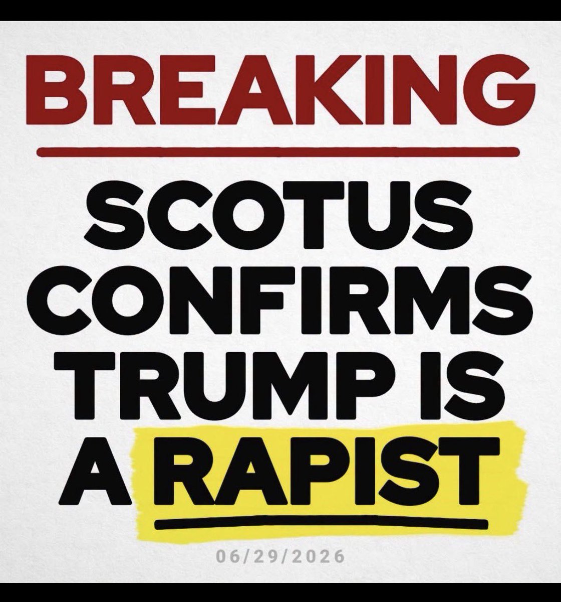 SassyGirlBoss's tweet photo. Breaking! 🚨SCOUTS CONFIRMS THAT DONALD J TRUMP IS A RAPIST! https://t.co/wIpiefy8WN