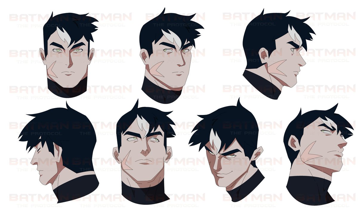 BatmanThePRTCL's tweet photo. We're starting off character design reveals with Jason Todd aka Red Hood in Batman: The Protocol, a fan animated series. He is one of the main characters who are Gotham's last line of defense in a crumbling city. (And yes, he wears the helmet.) Turnaround inside. 🧵 https://t.co/PMKZ9iStqq