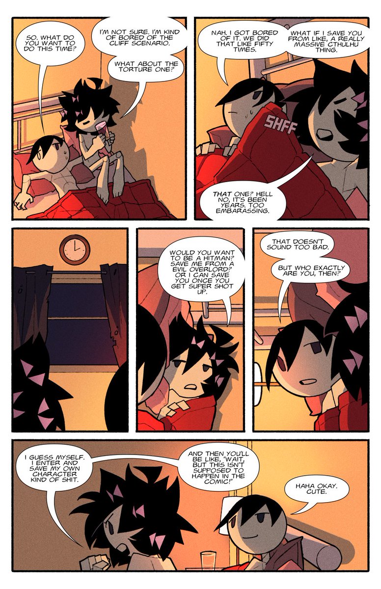 LiteralHat's tweet photo. Abandoning Charlie. 

Full comic early release on Patreon (~44 pages).

https://t.co/L8LfFQzPSE https://t.co/R2GJuLffp4