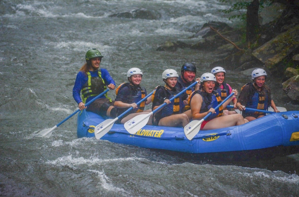 reeseblank_2028's tweet photo. Had a great weekend in Asheville! I had a few great hits and plays at first. Ended the weekend with white water rafting with my team! https://t.co/XyNQozjxp4