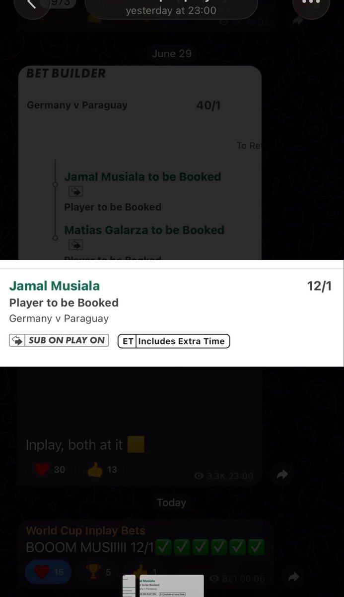 A6788C's tweet photo. Booommmm, inplay tele single wins due to the ET rule 12/1 winner😆😆😆😆😆 https://t.co/2x6n2urmdk