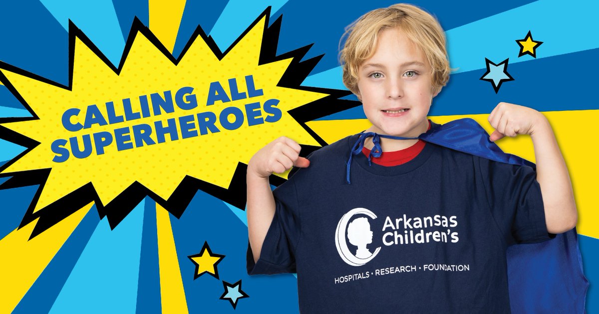 archildrens's tweet photo. Calling all superheroes! 🦸‍♀️💙🦸‍♂️

Has Arkansas Children's made a difference in your family's journey? We're looking for grateful patient families to help champion our mission as part of the 2026–2028 Ambassador class.

Apply by July 15 at https://t.co/DaXMoYD2H1 https://t.co/PE0QSSLYbO