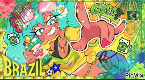 terastel's tweet photo. hatsune Miku belongs to Brazil now !! yay !! 🇧🇷🇧🇷🇧🇷 https://t.co/h27qD0mwHF