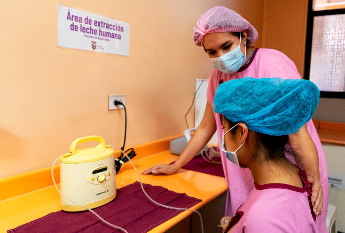 HGIsidroAyora's tweet photo. La gerente Dra. Teresa Aumala y autoridades verificaron el nuevo equipamiento de alta tecnología en el Hospital Isidro Ayora, entregado por el MSP y OPS/OMS: 10 cunas de calor radiante para la UCIN y 7 extractores de leche hospitalarios. ¡Atención oportuna y de calidad! https://t.co/ETE9adfGQf