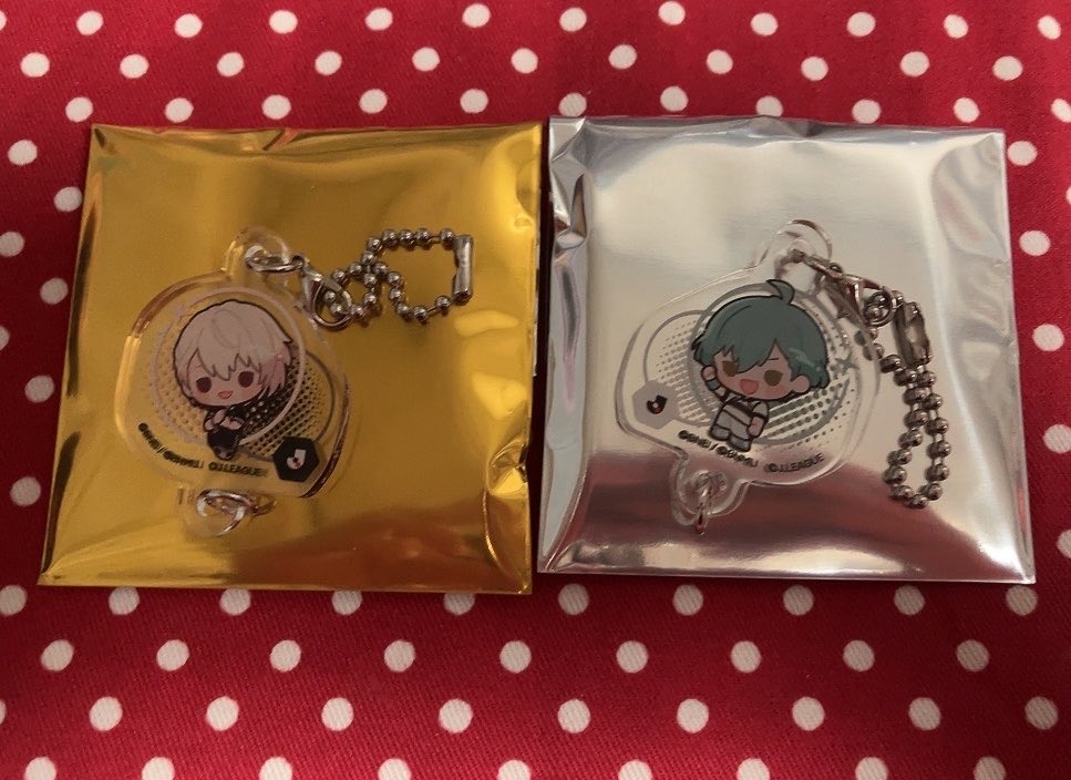 nanatsuno_you's tweet photo. 【譲渡・交換】アイドリッシュセブン アイナナ Jリーグ ブロマイド アクリルチャーム

譲→★三月、壮五、★ナギ、悠、巳波

譲→ブロマイド: 定価+送料
キーホルダー: 楽(友人分)

譲渡は★含むまとめての方優先
検索からでもお気軽にお声かけください https://t.co/rPLwAzgY7m