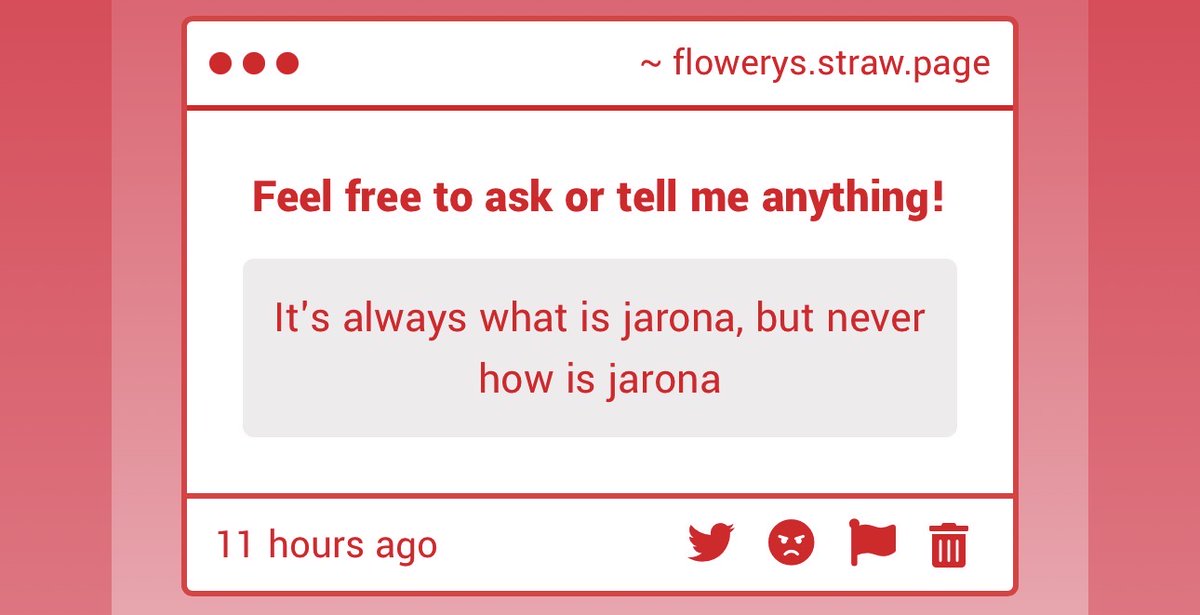 Flowery tweet media