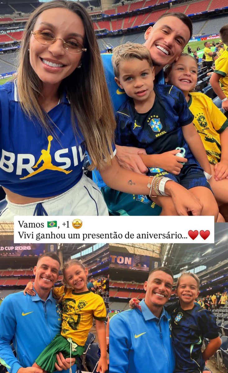 diario_AFC's tweet photo. 📸🇧🇷 من حضور ودعم عائلة روجر آيبانيز في لقاء البرازيل اليوم 💚 https://t.co/N8nPIWOgLc