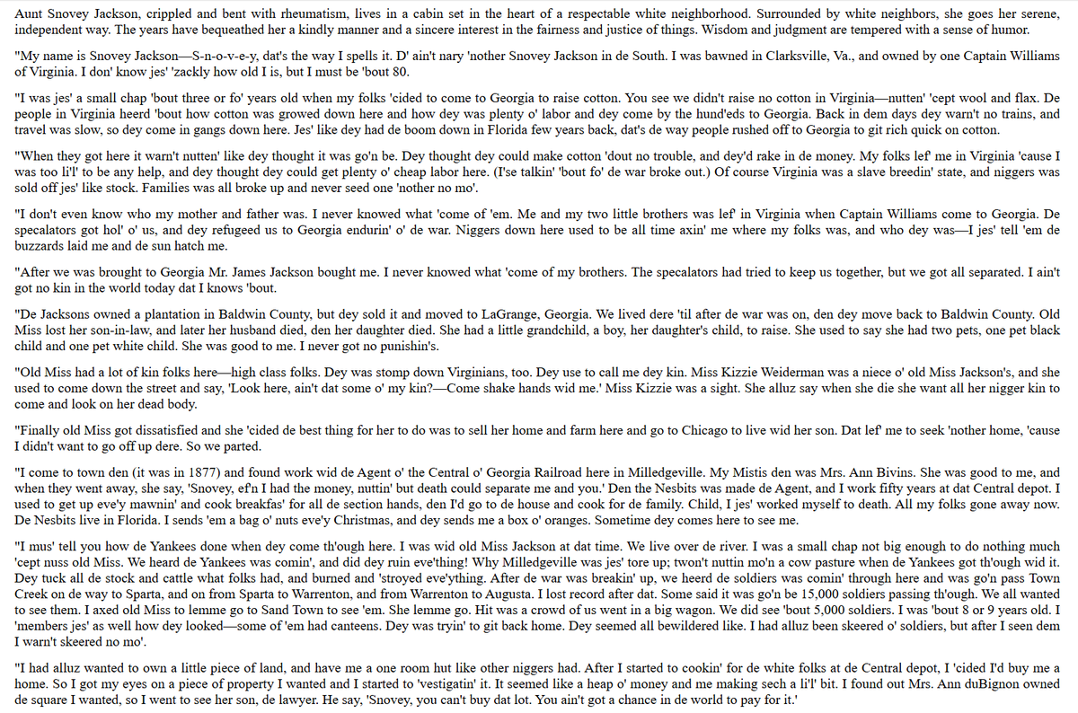 The Slave Narratives tweet media