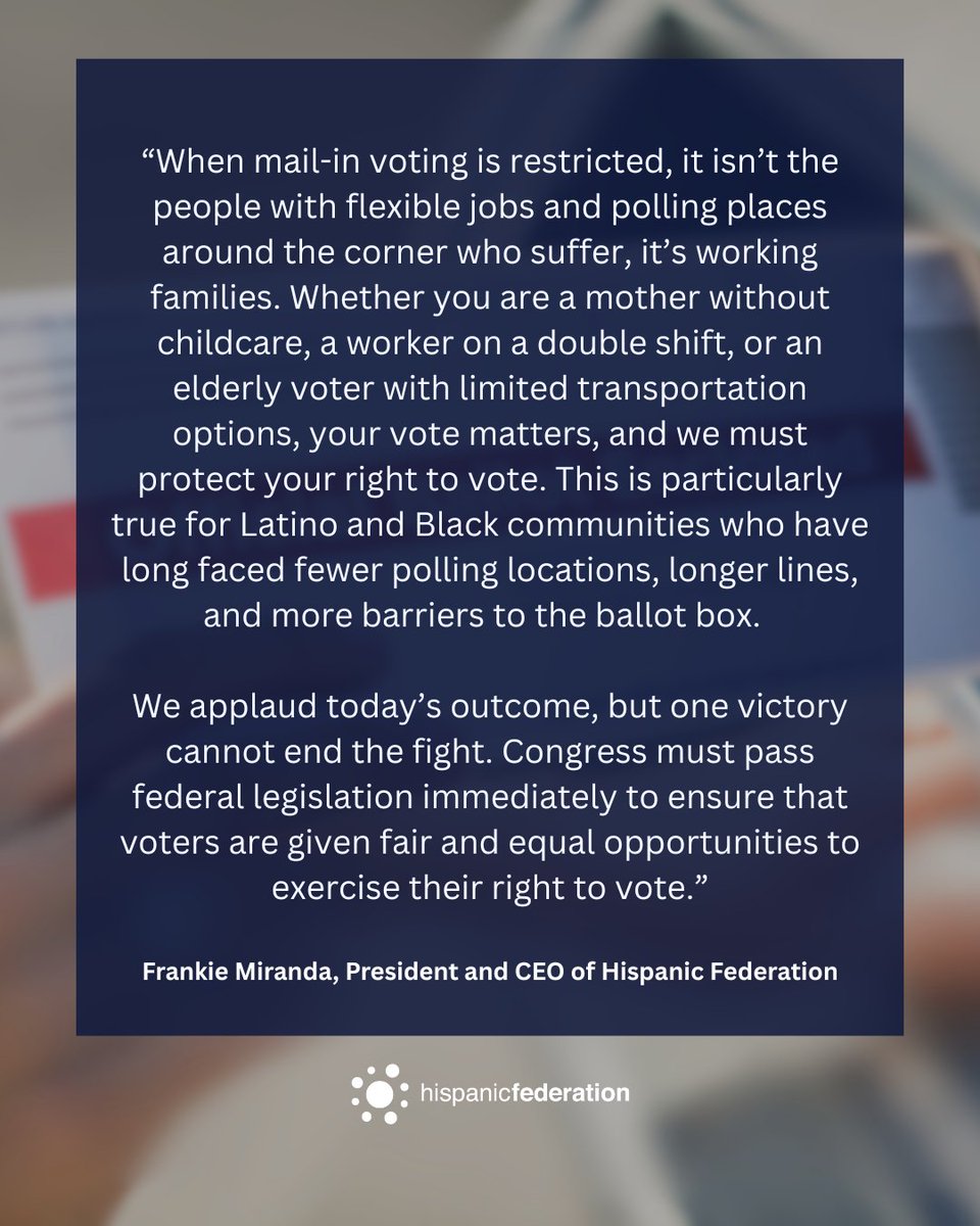 Hispanic Federation tweet media