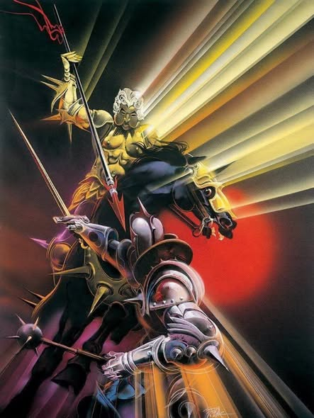 fabiaschi's tweet photo. The trippy world of Rob Peak 'Excalibur' movie posters (1981). https://t.co/KrI4MbYY4w