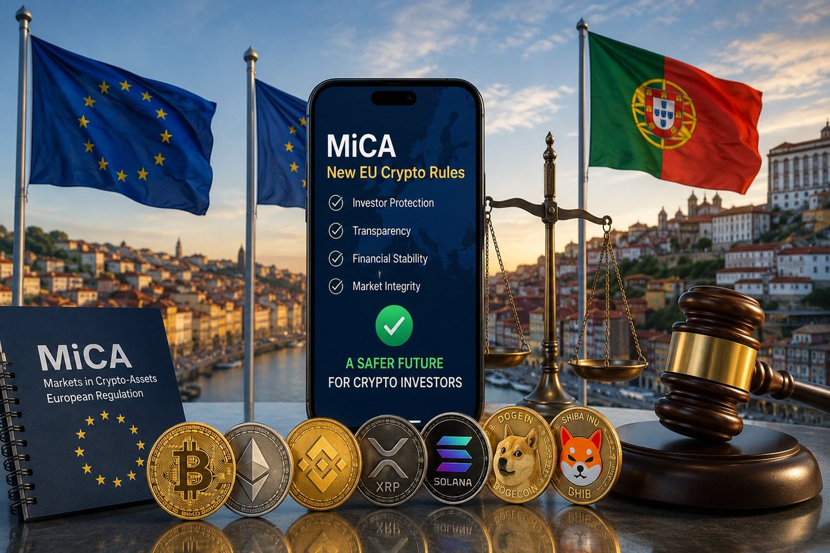 LSadacan's tweet photo. Like &amp; Share
Portugal Highlights Europe's Crypto Transition: Why Every Investor Should Review Their Crypto Platform Before MiCA Takes Full Effect

https://t.co/qeJ3G0sWo5

#Crypto #cryptocurrency #DeFi #Blockchain #CryptoMarket #DigitalFinance #CryptoFuture #Ethereum #Bitcoin https://t.co/ZVLkKDNfcx
