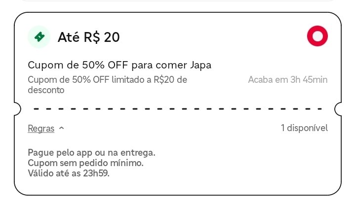 Pirata_SEP's tweet photo. @iFood Piada ne. Limite de 20 reais e comida japonesa que é um bagulho caro pra cacete. https://t.co/eCyHxw565q