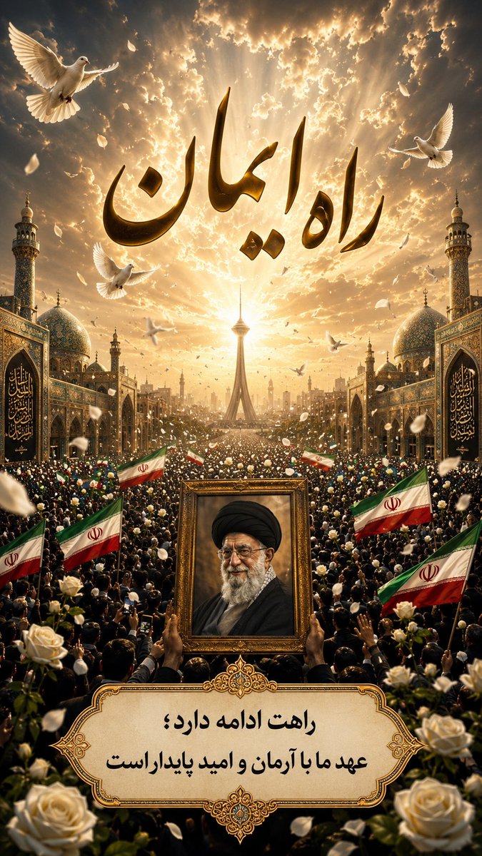 alisafari32's tweet photo. باید برخاست 

#باید_برخاست
#اسلام_فداسی
لبیک یا خامنه ای
# خیابان ـ ایران 
# سبلان ـ سربلند https://t.co/iNjPao3wJx