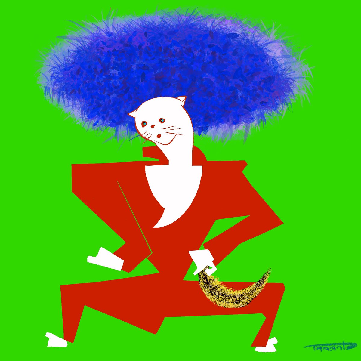 ikedata9ya's tweet photo. 瞑想にチャレンジしてるけれども…
あわてない　あわてない

#芸術の輪 #art #アート ＃芸術 #イラスト
#artillijp #popart #ポップアート
#illustration #美術ネットワーク #オリジナル https://t.co/67basp6cPV
