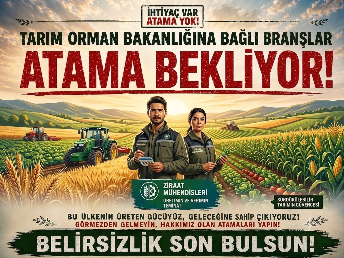 ziraattwit's tweet photo. @2024Ziraat 24 aylık bekleyişimiz son bulsun, yüksek kontenjanla Ziraat Mühendisi ataması yapılsın @ibrahimyumakli @TCTarim @Seyfullahaslntk @kerimgullu07 https://t.co/Hr4zmiLYWI