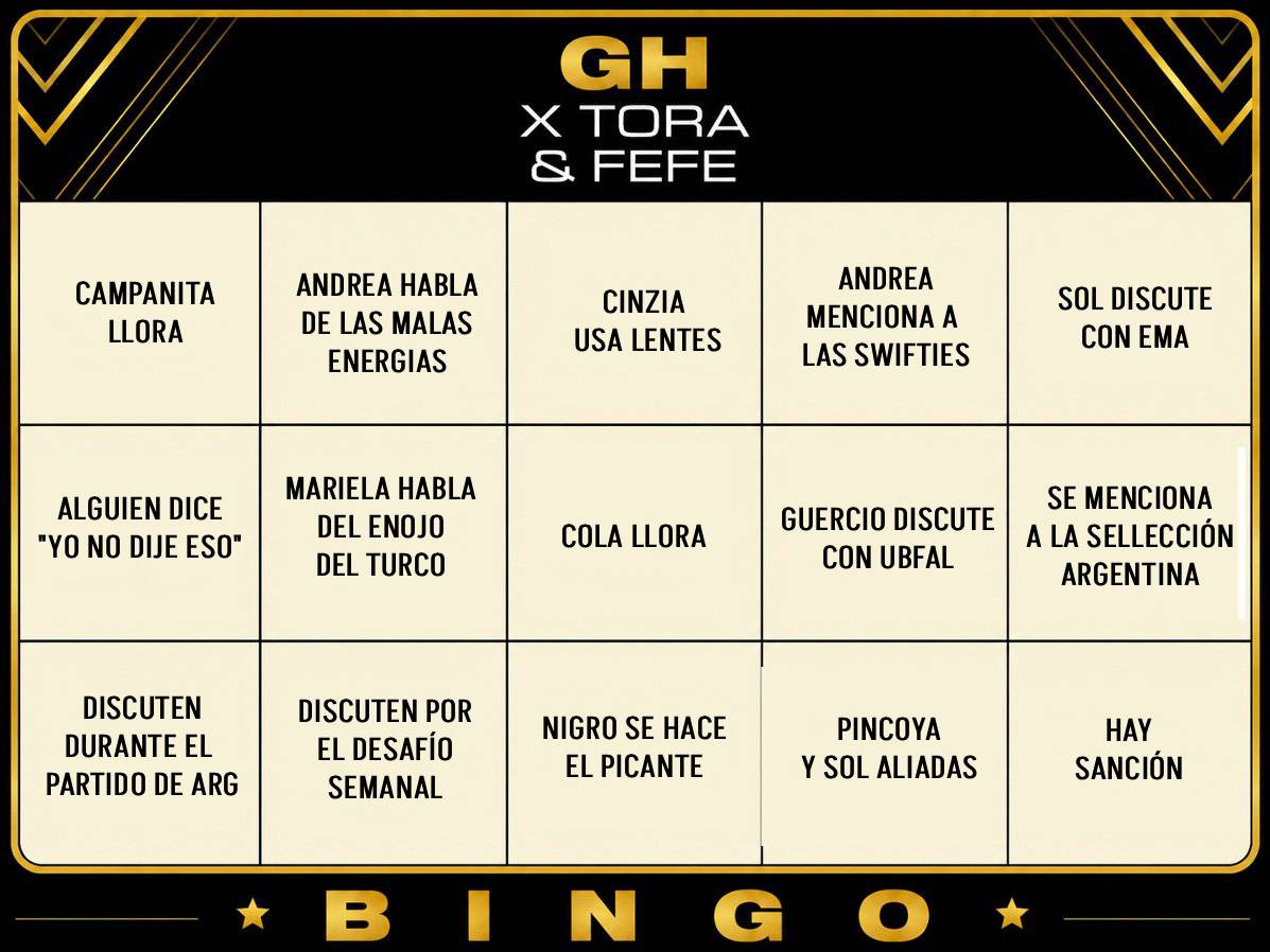 streamstelefe's tweet photo. Lunes de bingooo en #GhXToraYFefe🔥 💣
👉Jugamos en #StreamsTelefe junto a @danielaaCelis y @fedeebongiorno https://t.co/moKAliX6WK