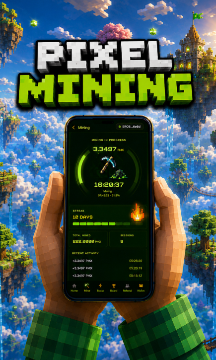 PIXEL MINE tweet media