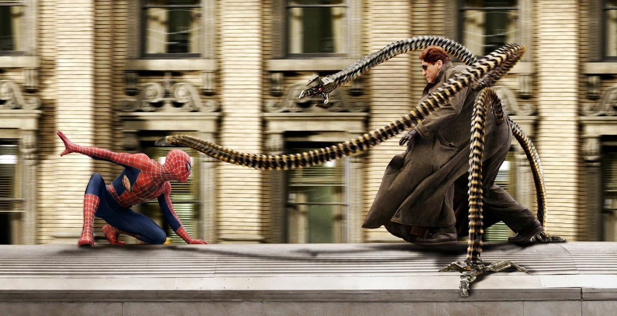 CultureCrave's tweet photo. 'Spider-Man 2' released 22 years ago today 🕸 https://t.co/ryixA03tRI