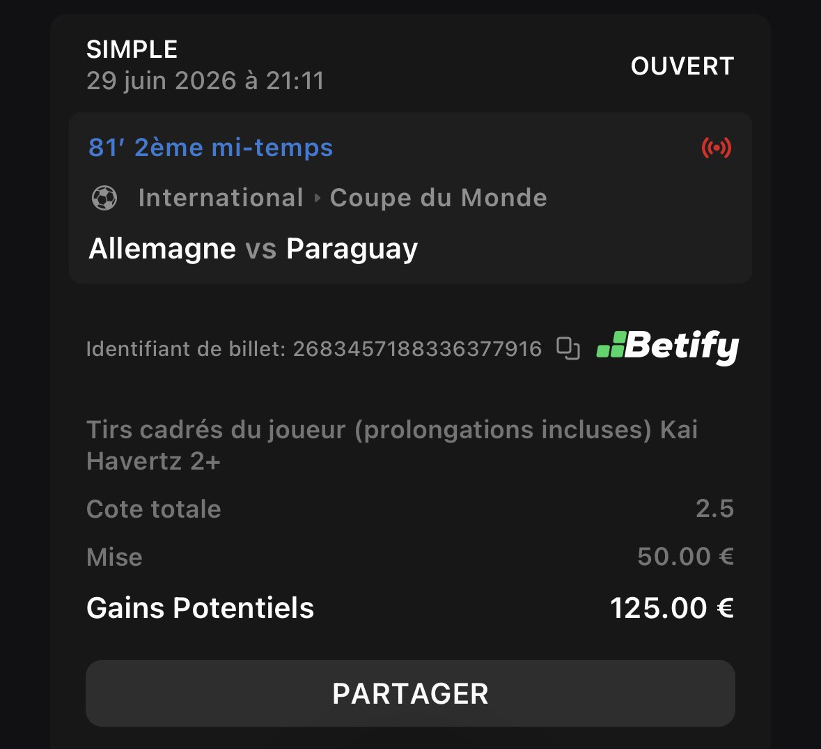 vvs_user59's tweet photo. @LeBarjotProno FALLAIT SUIVRE HAVERTZZZ https://t.co/Cl5eEgzDke