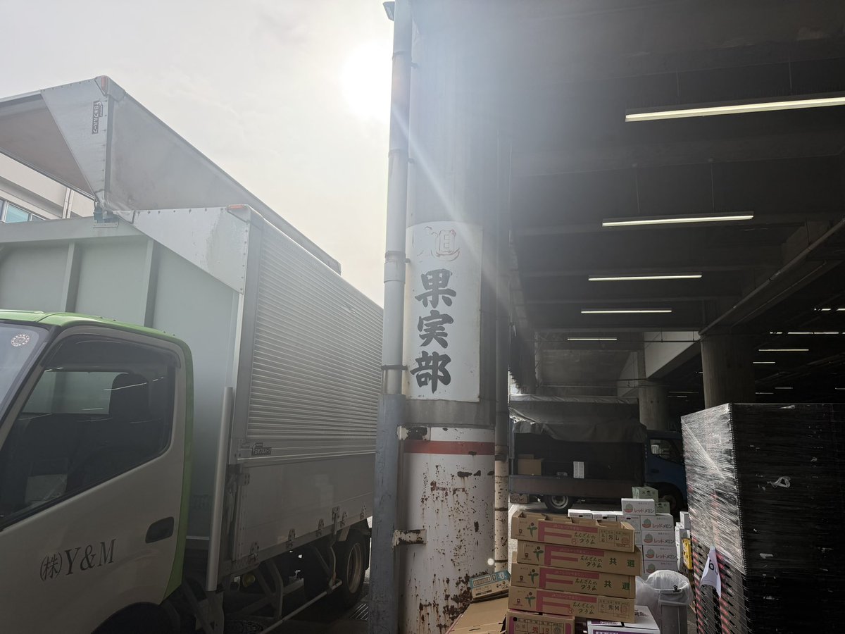satosaori46's tweet photo. 26/6/30
豊島市場に視察に行ってきました

食肉、豊洲、大田、板橋、に引き続き
5カ所目です(都内、全市場視察する計画)

江戸三大市場の一つである
駒込青果市場を起源に持つ
都内最古・最小の市場で
アットホームな雰囲気でした

都中央卸売市場と比較しても
入荷数量が減っているのが課題です https://t.co/A4MV69b5kR