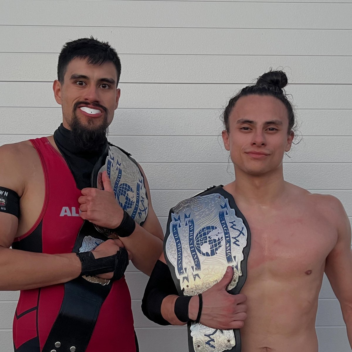thisdemonref's tweet photo. This past Friday Night, @SteveAllen_Pro and his brother Robert Allen Successfully defended their @XwwOfficial Tag Team Championship! https://t.co/dsR0vduI0s