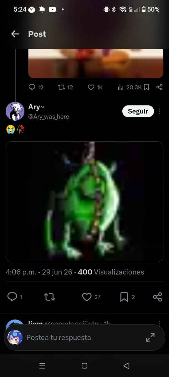 PG7745's tweet photo. @Ary_was_here @Rest_Cowie @Morbzeno Hombre, sé que nada que ver y que no me conoces, pero mi internet mejoró la imagen XD https://t.co/6ZmEamW0yZ