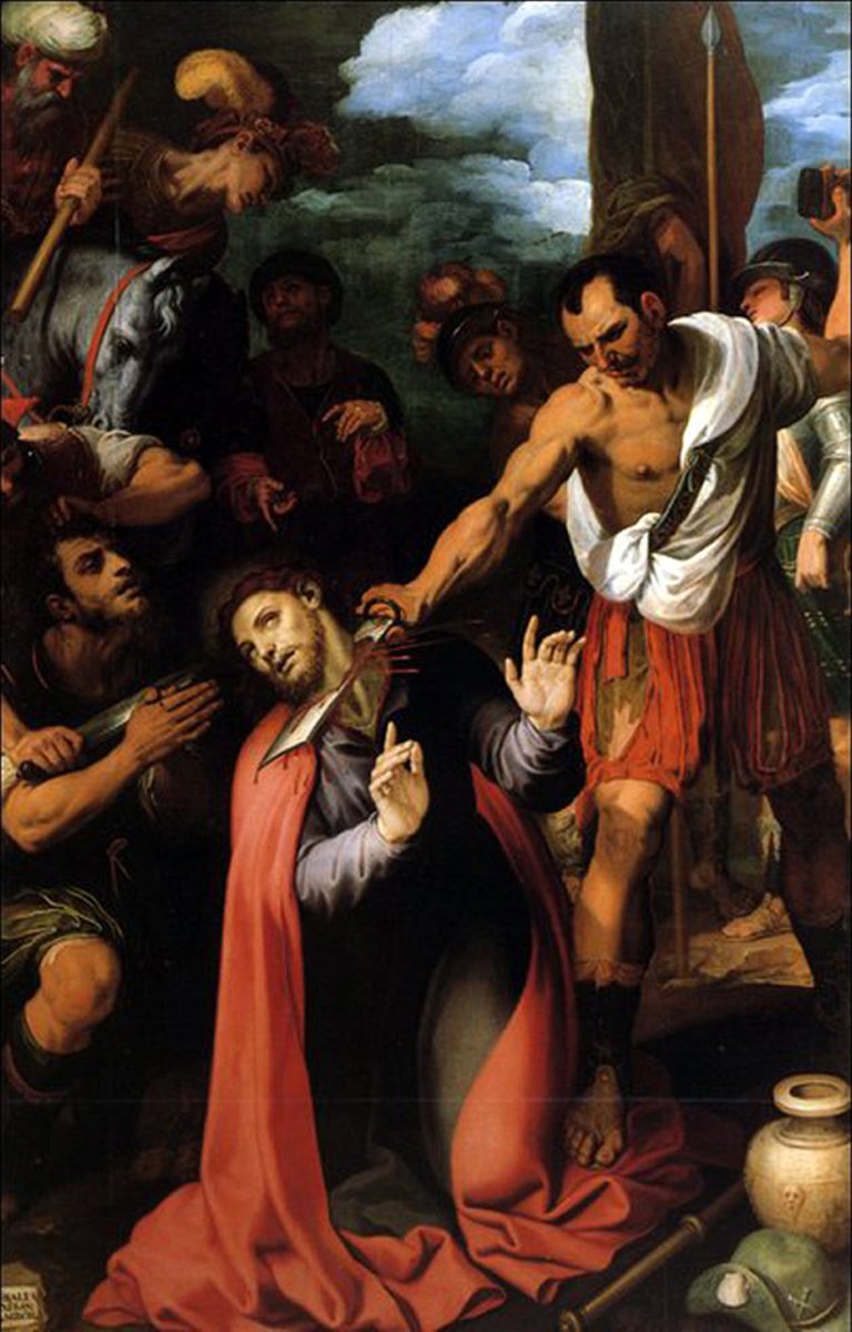 FsJsPsL's tweet photo. ✞ Los Hechos de los Apóstoles:
« Y al mismo tiempo, el rey Herodes envió tropas para maltratar a algunos de la iglesia. Y mató a cuchillo à Santiago, hermano de Juan. Y viendo que eso hacía placer a los judíos, pasó también a prender a Pedro ». https://t.co/DePio6SkEX