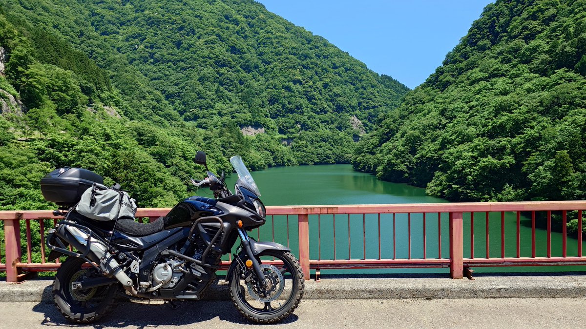 今日はV-stromが相棒になって14周年記念日(⁠^⁠^⁠) 14年・540928km