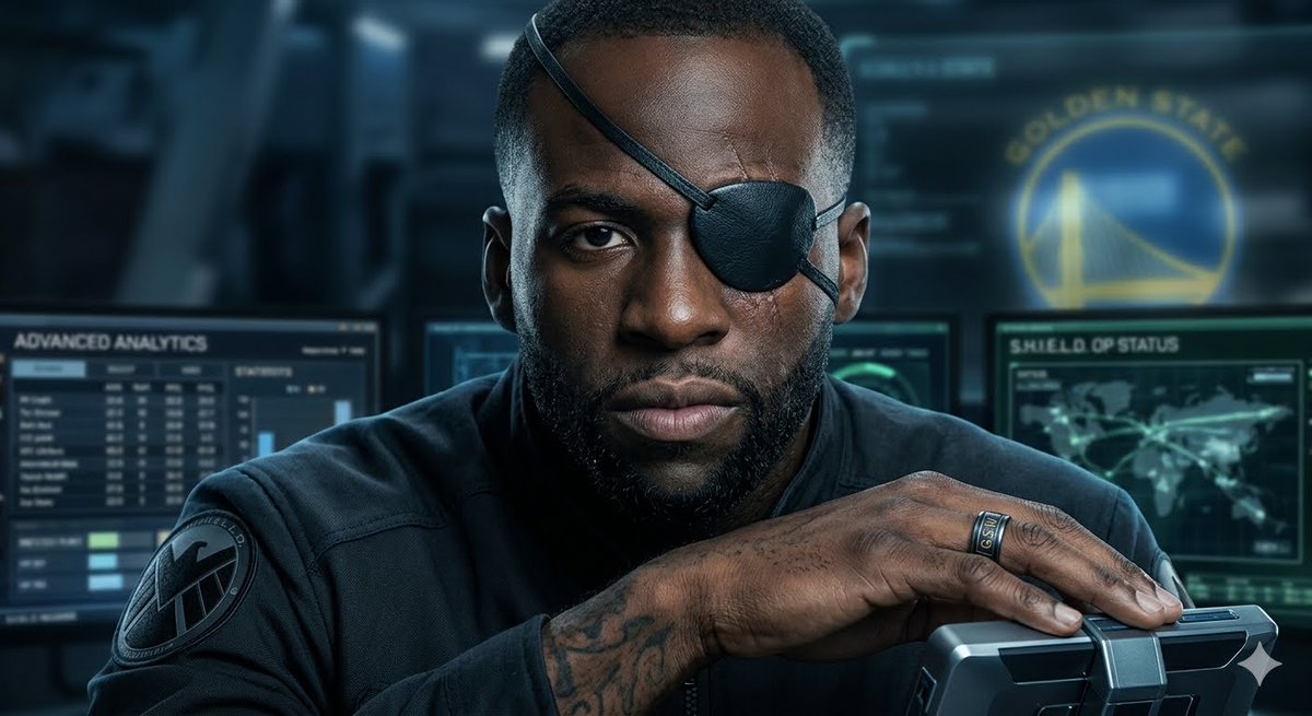 RJP7570's tweet photo. Is Draymond Green the best #NBA EXEC of ALL-time?
Dray turning into Nick Fury recruiting the AVENGERS!
Is Draymond through?? Will he land KD or Derozan too??  Steph. Lebron. AD. Green. KD ??? #warriors #theavengers https://t.co/tUuFDAzRqz