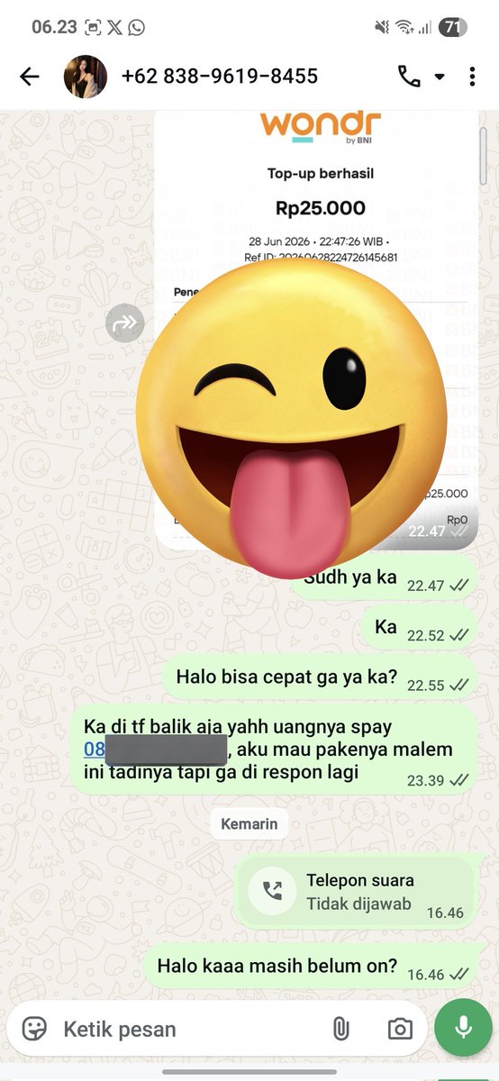 candaies's tweet photo. Kata gue si yg udah ada testi pun bisa ilang ga tanggung jawab. Cuma buat duit segitu tapi ttep aja lu ga tanggung jawab, testi bisa bikinan ya? Hati hati deh gausah beli di dia, catat usn sama no nya. @expoosion ni akunnya #zonaba #zonauang #zonabu. https://t.co/c7FUS2RXQC