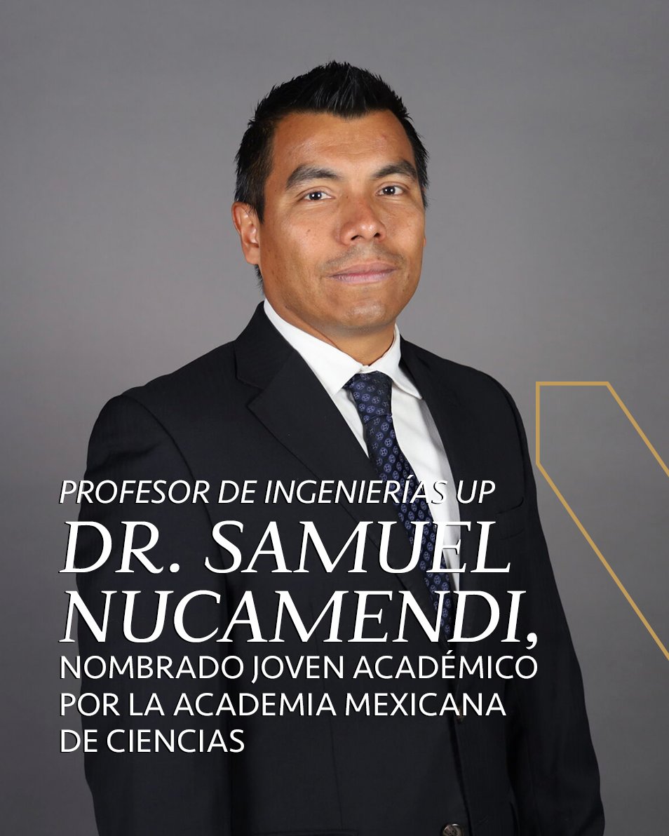 UPGdl's tweet photo. ¡Un logro que inspira a construir ciencia con impacto!
El nombramiento del Dr. Samuel Nucamendi como Joven Académico por la Academia Mexicana de Ciencias reconoce una trayectoria de innovación y compromiso con la generación de conocimiento. Más info: https://t.co/w5uEE33qHj https://t.co/A6bNCF2gZS
