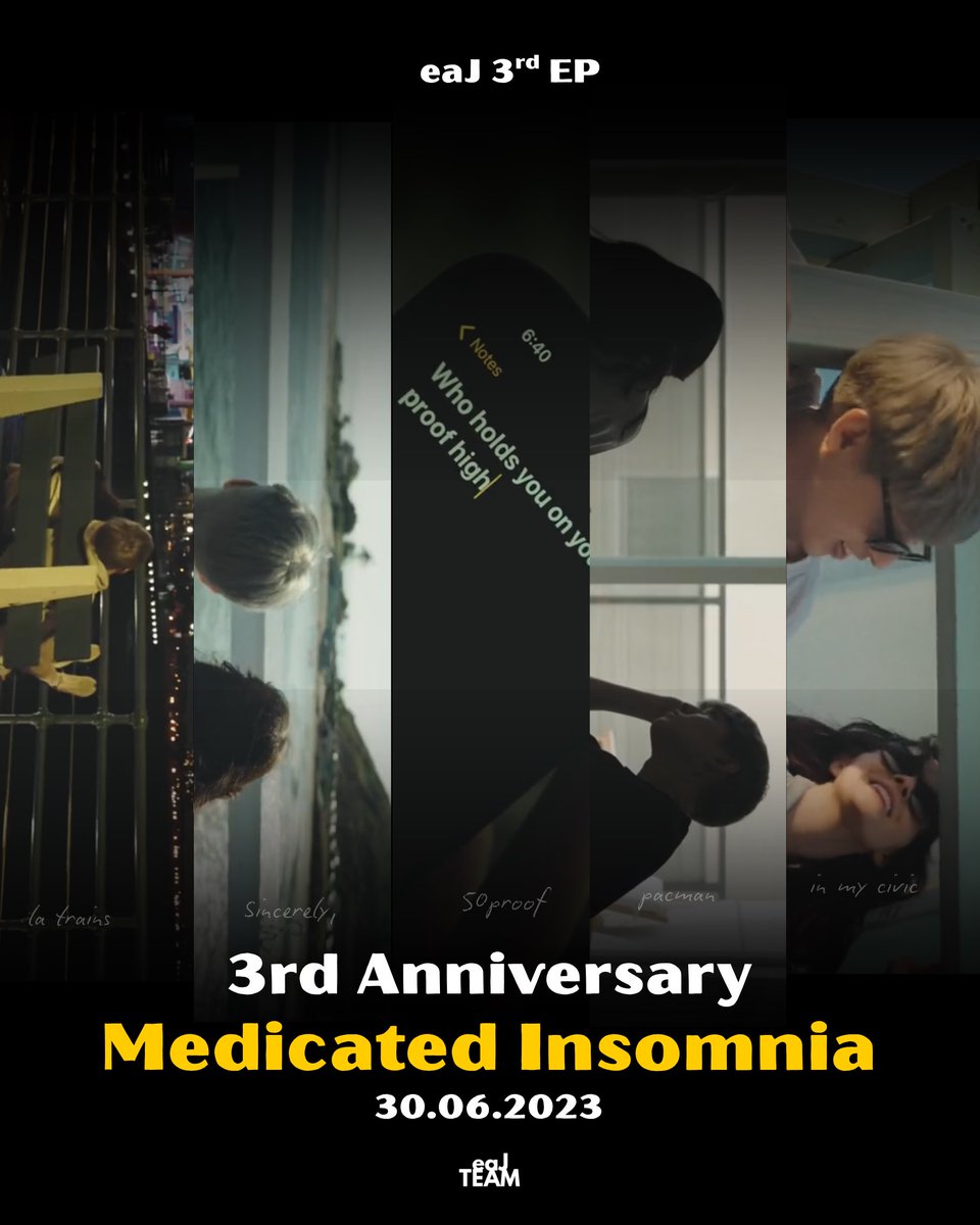 eaJ_TEAM's tweet photo. 3 years ago, 'medicated insomnia' arrived as the 3rd chapter of the "In Insomnia" trilogy.
An EP that reminding us how healing rarely follows a straight line.
πhttps://t.co/ZQ4CUkOmzo
Happy medicated insomnia day, @eaJPark!
#eaJmedicatedinsomnia
#inInsomnia
#eaJPark https://t.co/Uyu1K6EUlF