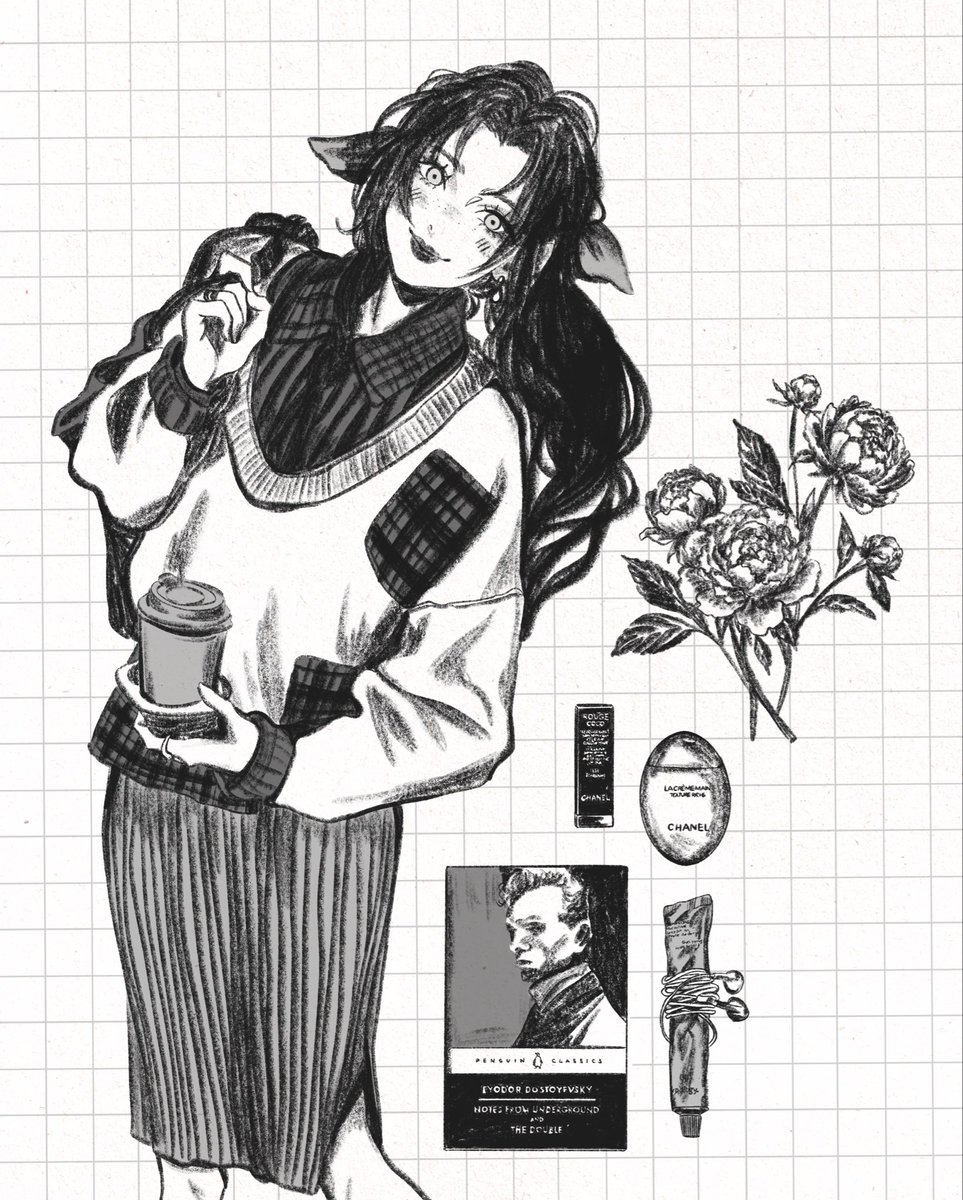 Sainteslow's tweet photo. Aerith’s essential things
#procreate #artmoots #doodle https://t.co/gtynHWPTsG