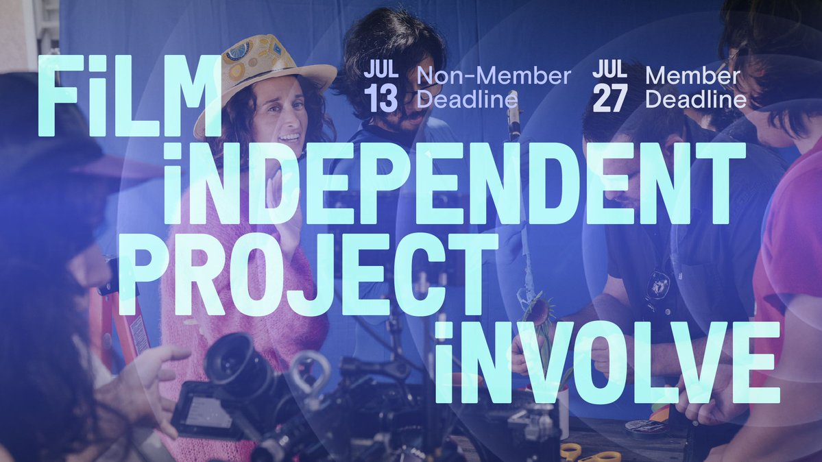 filmindependent's tweet photo. Applications for 2027 Project Involve for both live-action and the LAIKA stop-motion animation tracks are now open!
Apply by July 13, or become a #FiMember to receive an extended deadline of July 27. Learn more: https://t.co/pFxHVUjoS2
#FilmIndependent #FiFellow #filmindustry https://t.co/U3FFzl0aiS